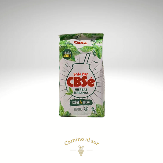 CBSé - Yerba Mate mit Bergkräutern aus Argentinien 500g